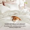 Cotton Duvet Cover Boho Textured Embroidery Jacquard Duvet Cover Set Soft and Breathable Bedding Set for All Seasons - 4 of 4