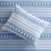 Gracie Mills Dorian Contemporary Striped Clipped Jacquard Comforter Set - 2 of 4