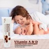MEDca Vitamin A & D Diaper Rash Ointment- Protectant Cream for Sensitive Baby Skin - Lanolin & Petrolatum Formula - 2 of 4
