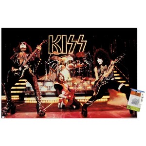 Trends International Kiss - Live Show Unframed Wall Poster Prints - 1 of 4