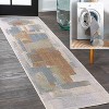 JONATHAN Y Weaver Abstract Coastal Watercolor Machine-Washable Area Rug - 4 of 4