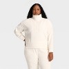 Women's Velour Ribbed 1/2 Zip Sweatshirt - All In Motion™ - 4 of 4