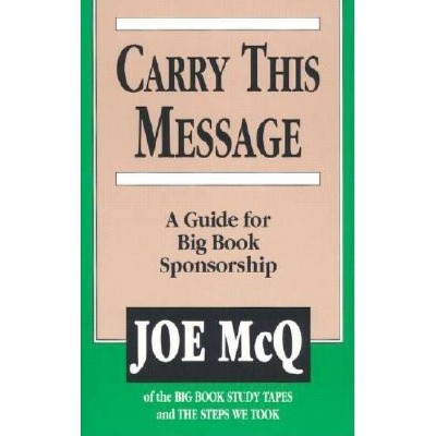  Carry This Message - by  Joe McQ (Paperback) 