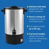 Elite Cuisine 30 Cup Stainless Steel Coffee Urn - 2 of 4