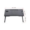 Unique Bargains Foldable Portable Lap Desk with Tablet Slot Cup Holder - 2 of 4