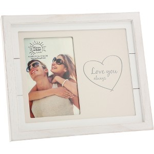 Pavilion Gift Company - Love - 10" x 8.5" Frame (Holds 4" x 6" Photo) - Single Image Frames - 1 of 4