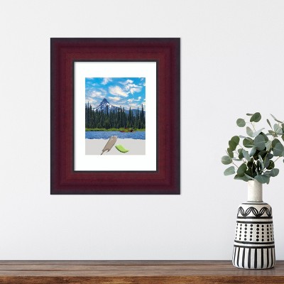 Canterbury Cherry Wood Picture Frame with Black Inner Edge
