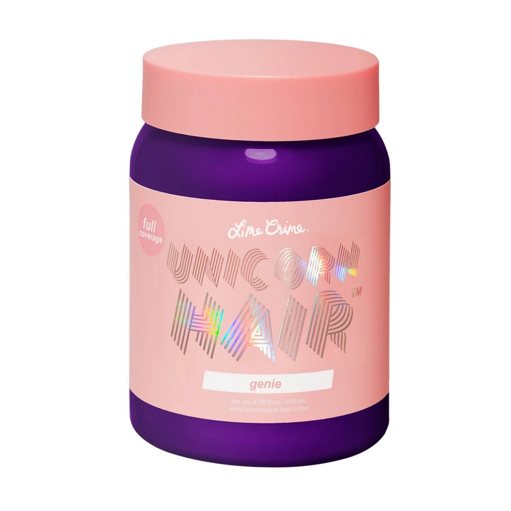 Photos - Hair Dye Lime Crime Unicorn Hair Semi-Permanent Full Coverage - Genie - 6.76 fl oz 