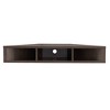 Tybo Open Shelves Corner Floating Console TV Stand for TVs up to 50" - HOMES: Inside + Out - 3 of 4