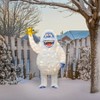 Rudolph the Red Nosed Reindeer 56" RUDOLPH 3D PRE LIT LED YARD ART BUMBLE WITH STAR, White - 2 of 4