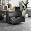 AOBABO 2 Drawer Wide Lateral File Cabinet with Lock, Suitable for Home Office School Hanging Files Letter/Legal/F4/A4 Size,Required-Assembly - 3 of 4