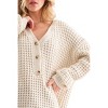Women's Best of My Heart Henley Sweater - And The Why - 4 of 4