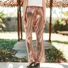 Anna-Kaci Women's Sparkly Sequin Flare Wide Leg Pants - image 2 of 4