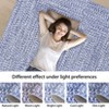 Area Rugs for Living Room Soft Faux Wool Modern Braided Print Rug Washable Rug Low Pile Non-Slip Carpet - 4 of 4