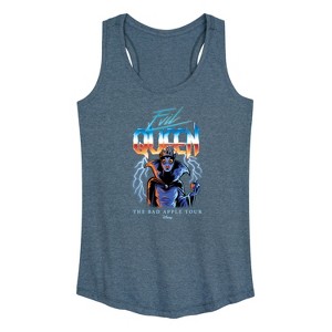 Women's - Disney Villains - Evil Queen Bad Apple Tour Graphic Racerback Tank - 1 of 4