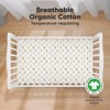 KeaBabies 2pk Soothe Fitted Crib Sheets Neutral, Organic Baby Crib Sheets, Fits Standard Nursery Baby Mattress - 2 of 4