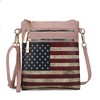 MKF Collection Genesis Printed Flag Vegan Leather Women’s Crossbody Bag by Mia K - 2 of 4