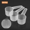 Unique Bargains Plastic Ergonomic Design Portable Clear Measuring Spoon 30g/60ml - 3 of 4