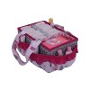Bacati - Owls Pink/Gray Girls Cotton Nursery Storage Caddy - 4 of 4