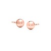 Ross-Simons Tri-Colored Gold Jewelry Set: 3 Pairs Of 6mm Ball Stud Earrings - 4 of 4