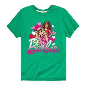 Boys' - Barbie - Barbie Hearts Short Sleeve Graphic T-Shirt - 1 of 4