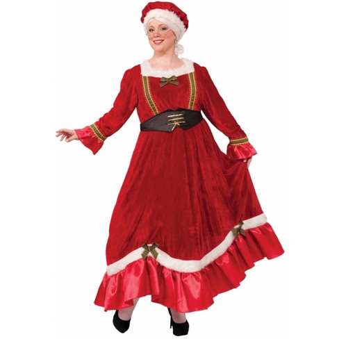 Traditional mrs sale claus outfit