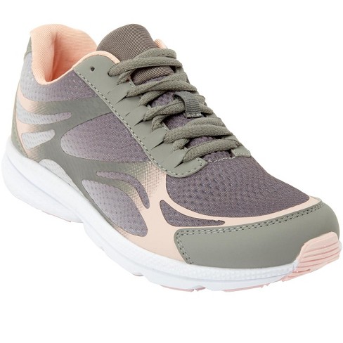 Comfortview Women's Wide Width Cv Sport Julie Sneaker - 9 W, Gray : Target