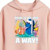 Women's - Disney - There's Always A Way Cropped Graphic Hoodie - 2 of 3