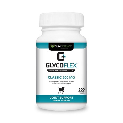 Vetriscience Laboratories GlycoFlex Classic 600 Mg Dog Joint Support, 300 Tablets