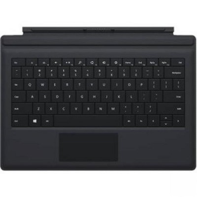 Microsoft Type Cover Keyboard/Cover Case (Flip) Tablet - Black - Bump Resistant Interior, Scratch Resistant Interior