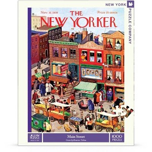 New York Puzzle Company Main Street 1000 Piece Puzzle - 1 of 4