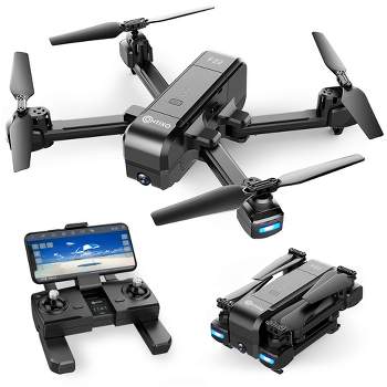 Contixo F22 Drone Wi-Fi, GPS Auto Hover Return Home, Camera,  4K FHD Camera - Gesture Control, Custom Flight Path, Follow Me, Carrying Case