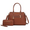 MKF Collection Gardenia Vegan Leather Women’s Tote Bag & Wallet by Mia K - 2 of 4