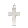 Black Bow Jewelry Men's Sterling Silver Solid Antiqued INRI Crucifix Pendant, 20 x 45mm - 3 of 4