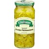 Giuliano Imported Golden Sliced Peperoncini - Case of 6 - 16 oz - 2 of 2