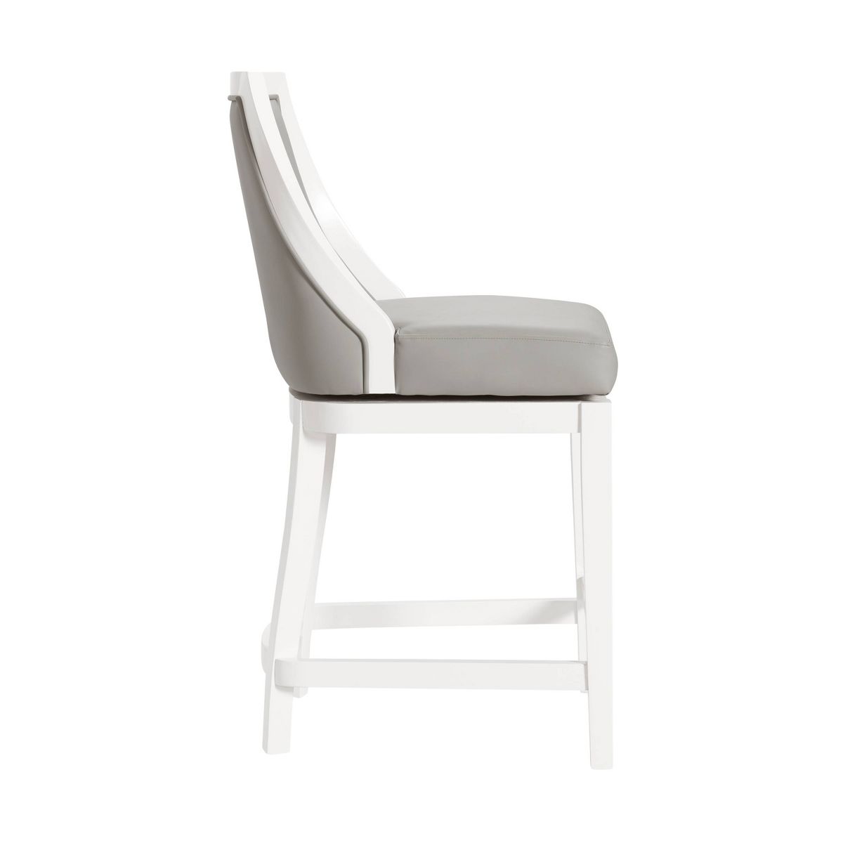Set of 2 Ellie Counter Height Barstools with Back - Alaterre Furniture - thumbnail 5