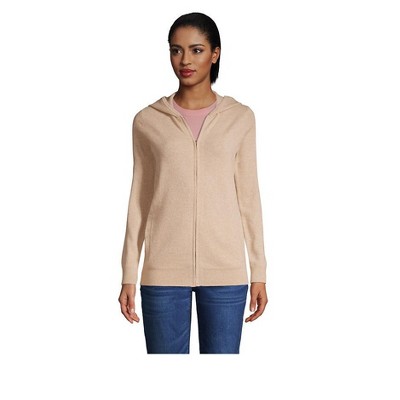 cashmere zip hoodie women's