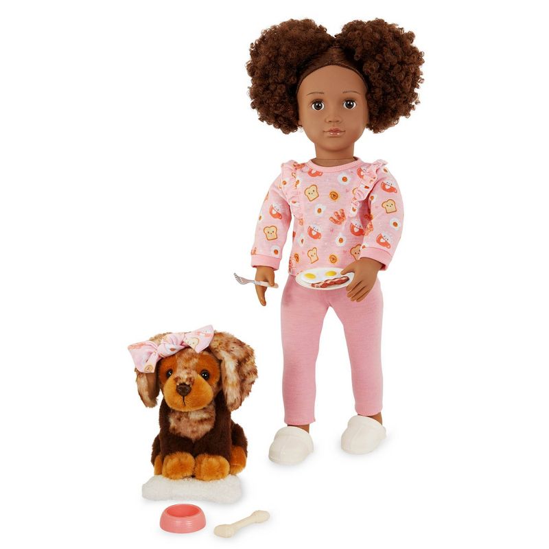 Our Generation Camryn &#38; Coco 18&#34; Matching Doll &#38; Pet Set, 3 of 7