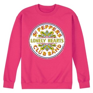 Men's - The Beatles - Sgt Peppers Graphic Fleece Sweatshirt - 1 of 4