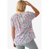 ellos Ruffle Trim Peasant Blouse - 3 of 3
