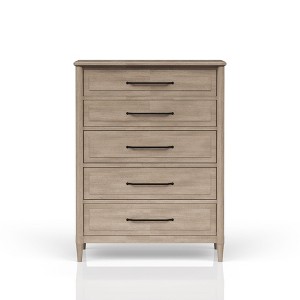 5 Drawer Chest Sand Finish - 1 of 1