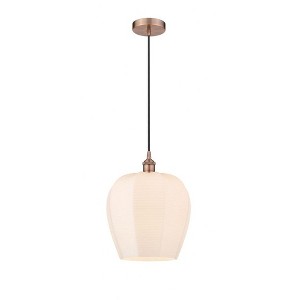 Norfolk - 1 Light Cord Hung Mini Pendant In Industrial Style-15.13 Inches Tall and 11.75 Inches Wide - 1 of 1
