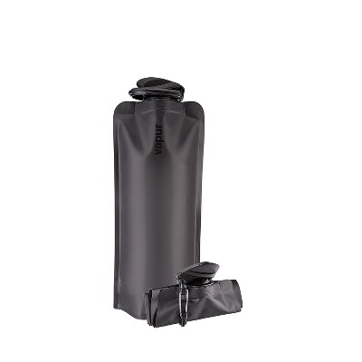 Vapur Anti-Bottle Collapsible Wide Mouth Water Bottle 34 oz. Blackout (10219)