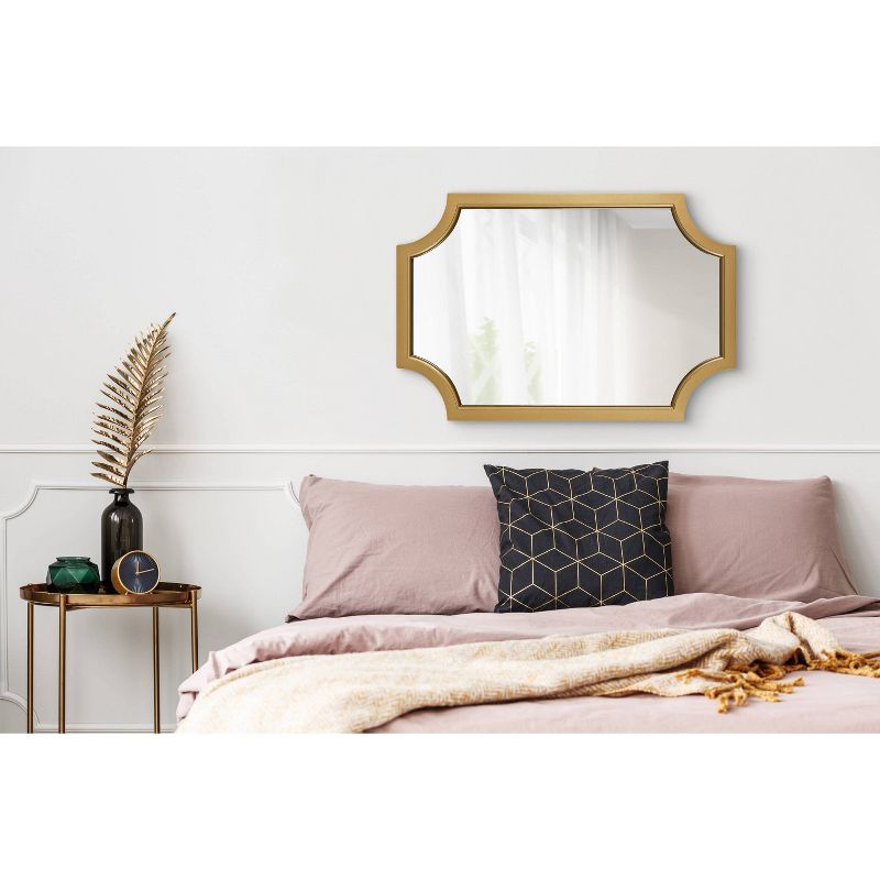 20&#34; x 30&#34; Hogan Scallop Wall Mirror Gold - Kate &#38; Laurel All Things Decor, 6 of 10