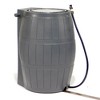 FCMP Outdoor RC4000 Raincatcher 50 Gallon Rain Catcher Barrel, Grey - image 2 of 4