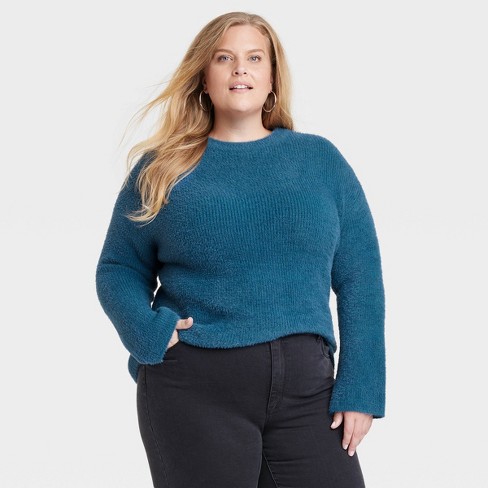 Miss Me Cozy Cable Cardigan - Teal