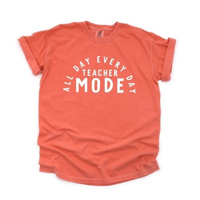 Simply Sage Market Women's Teacher Mode All Day Short Sleeve Garment Dyed Tee