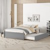 CAVINAS Full Size Modern Design Platform Bed Frame with Drawers/Trundle,No Box Spring Needed - 2 of 4