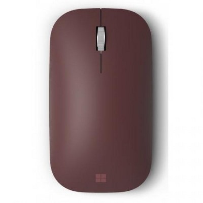 Microsoft Surface Mobile Mouse Burgundy - Wireless - Bluetooth - Seamless scrolling - Light & portable - BlueTrack enabled