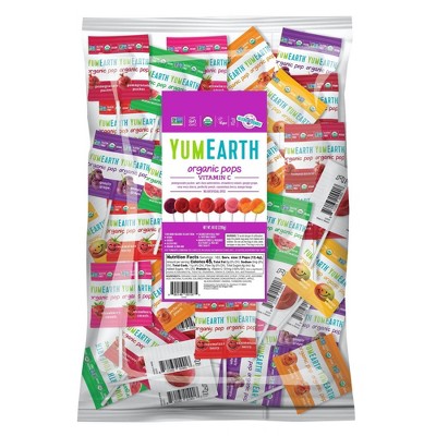 YumEarth Organic Vitamin C Lollipops - 68oz